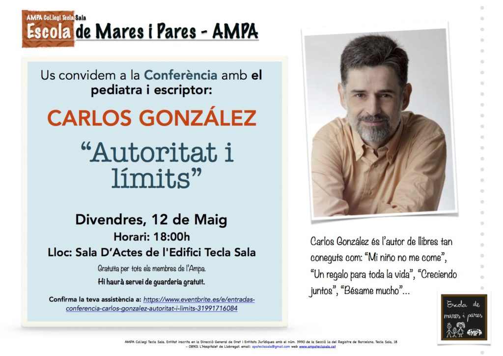 Conferencia Carlos Gonzalez 12 MAIG